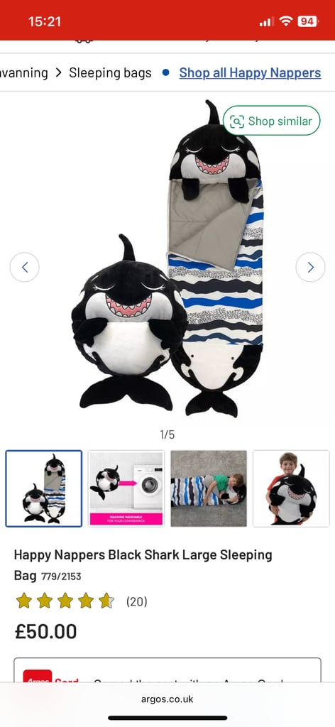 image for Happy napper Orka large