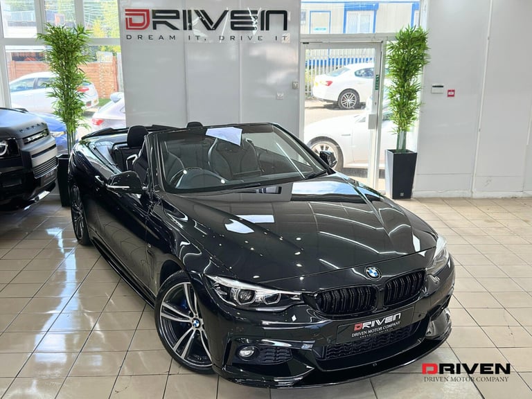 BMW 4 SERIES M SPORT CONVERTIBLE 2DR AUTO + M PRFMNCE KIT + FSH + FREE DELIVERY!