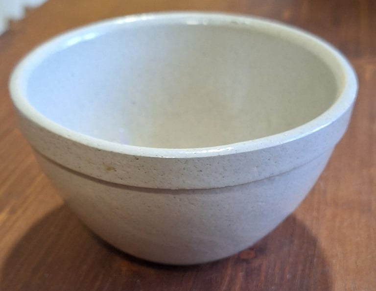Small Antique Stoneware Bowl