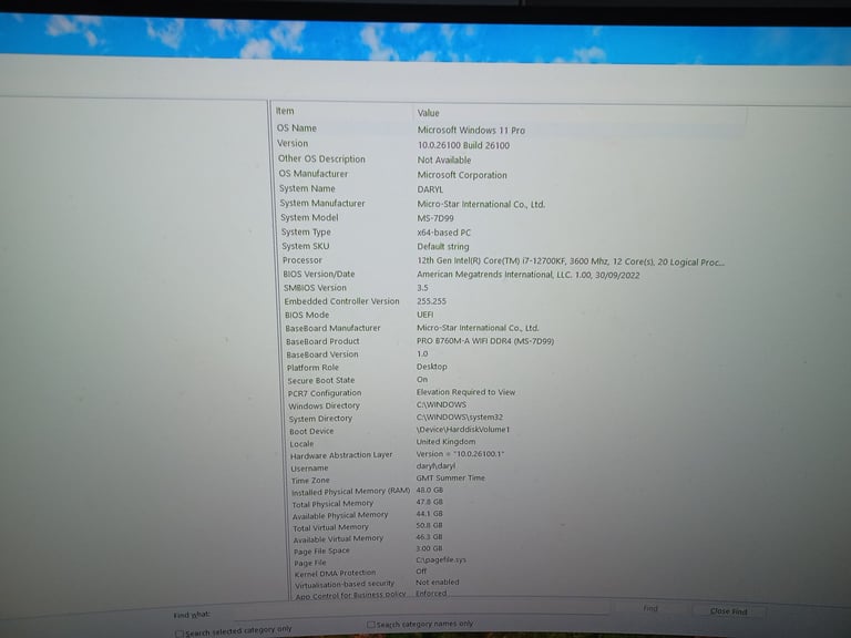 Gaming pc