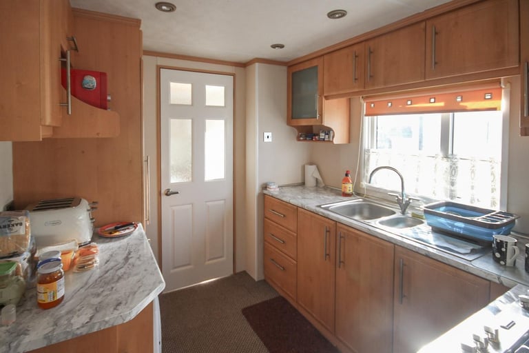 Pemberton Park Lane 2005 static caravan sited at Allhallows, Kent
