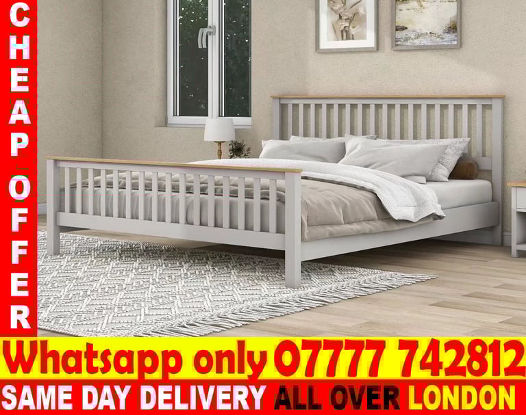 NEW BED AND MATTRESS KING SIZE AND SINGLE SIZE (KJN
