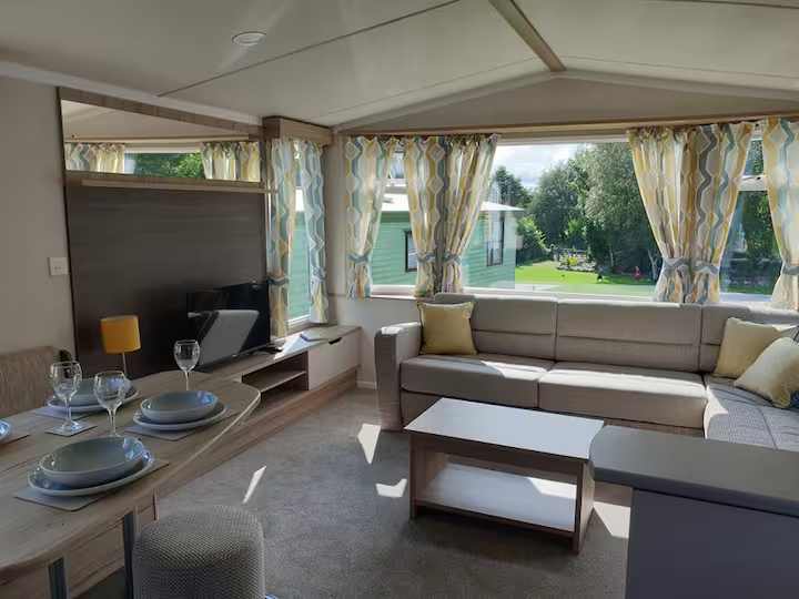 🌿 Holiday Rental, Coral Cabin, Swift Loire 3-Bed Static – Kippford Bay, Dumfries & Galloway 🌿