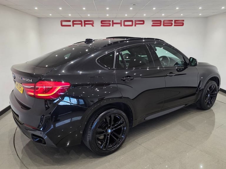 2018 18 BMW X6 3.0 M50D SUV 5DR DIESEL AUTO XDRIVE EURO 6 (S/S) (381 PS)
