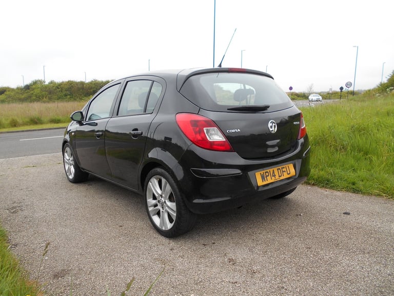 VAUXHALL CORSA 1.3 CDTI DIESEL DESIGN BLACK 2014 £35 ROAD TAX BARGAIN ONLY £2295 *LOOK* PX/DELIVERY