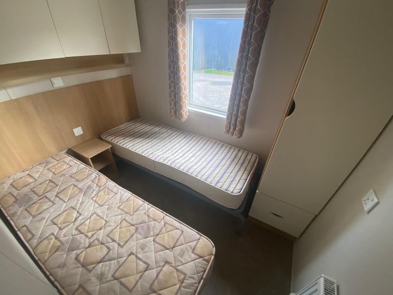 2 Bed Willerby Static Caravan: DG,CG - Offsite Sale for Private Land, Self Build