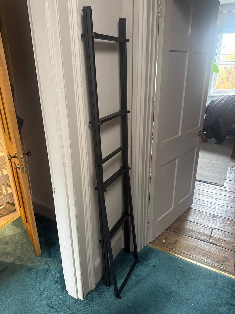IKEA VITTSJÖ Shelving Unit Black-Brown/Glass 100x175 cm + 51x175 cm