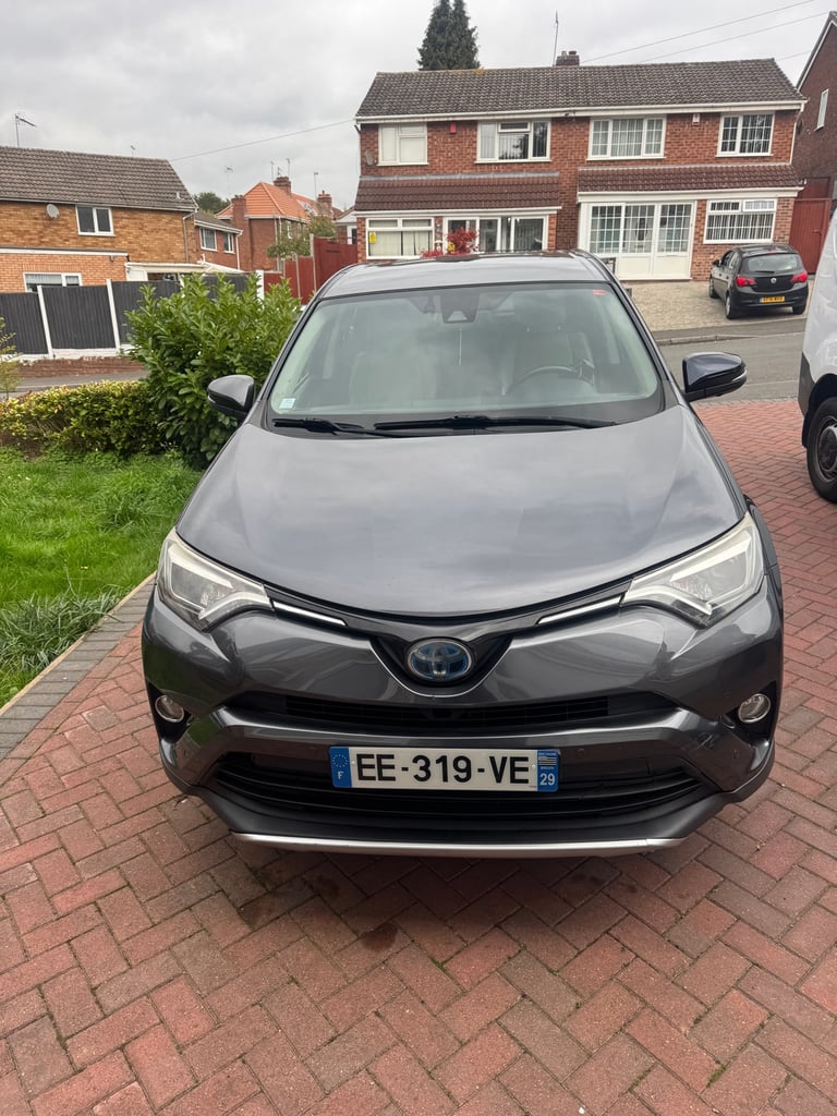 Left Hand Drive,2016 Toyota RAV4 2.5 VVT-h,French Reg, Petrol Hybrid CVT 4WD