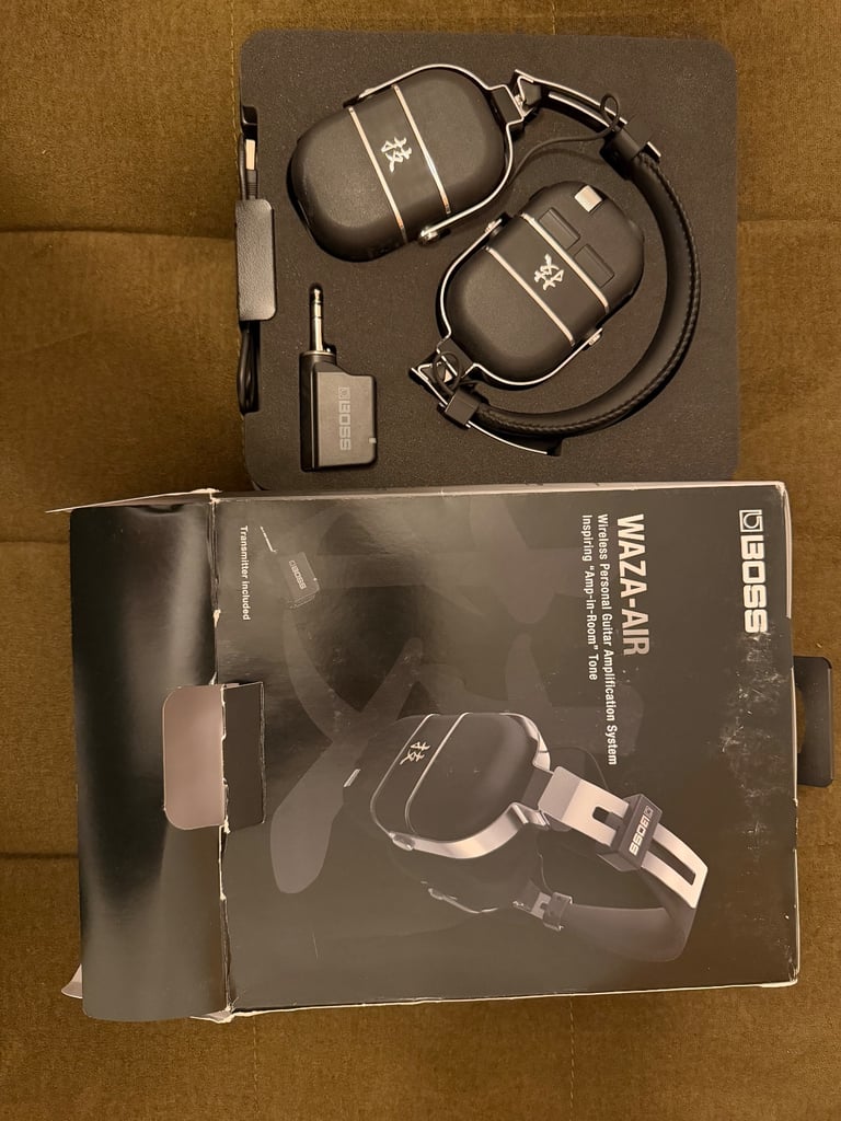 image for BOSS WAZA-AIR WIRELESS GUITAR AMP HEADPHONES