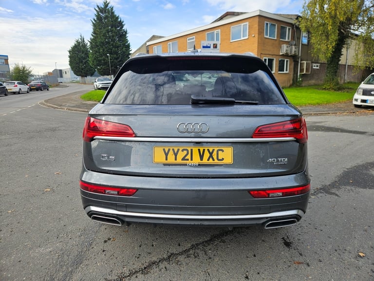 2021 21 AUDI Q5 40 TDI Quattro S Line 5dr S Tronic Damaged Salvage