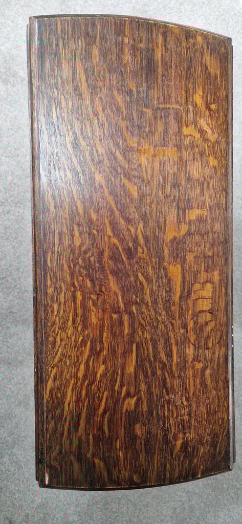 Solid oak folding table