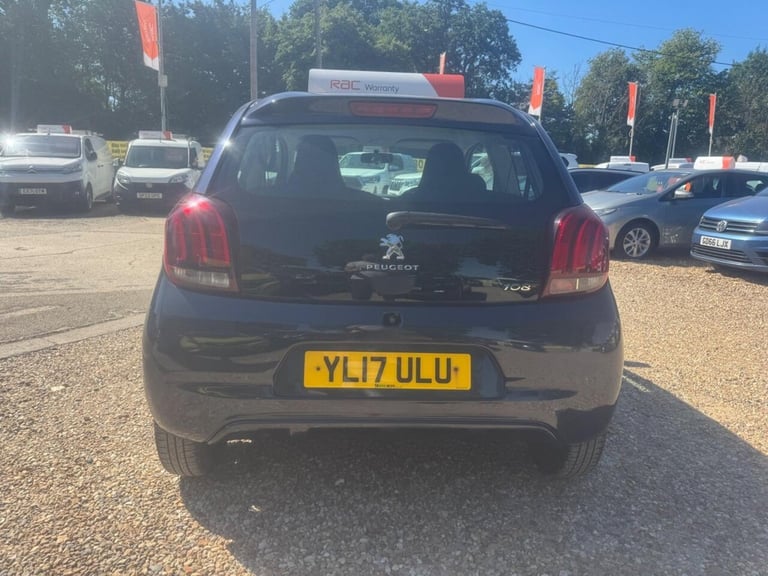 2017 Peugeot 108 1.0 Active 3dr HATCHBACK PETROL Manual