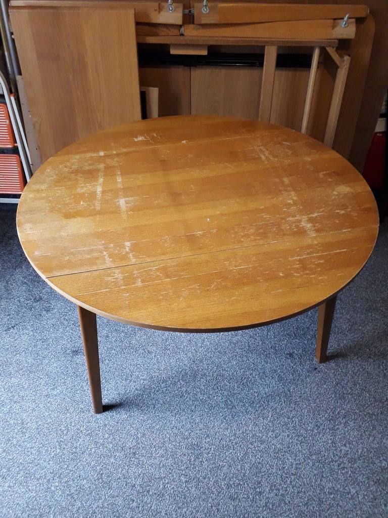 image for Vintage round dining table 