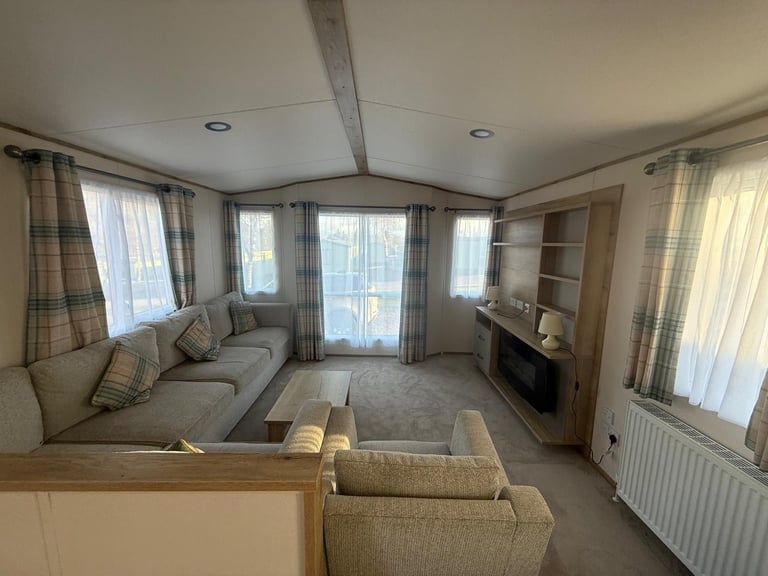 OFF SITE static caravan Scotland double glazed & heated 2 bed ABI Blenheim 39x12