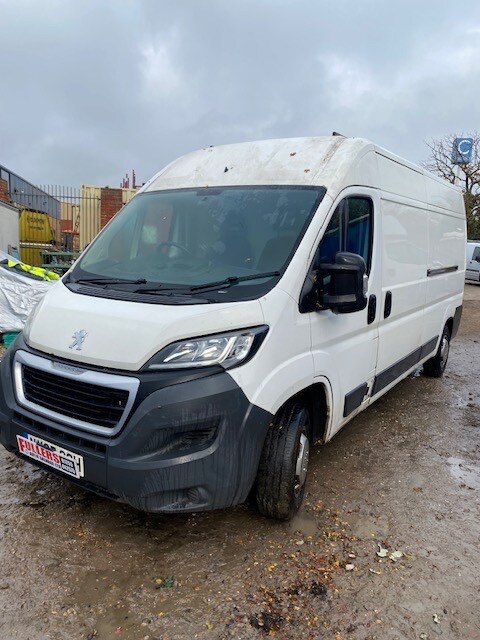 2017 Peugeot Boxer 2.0 BlueHDi H2 Van 130ps SPARES REPAIR SALVAGE PANEL VAN Diesel Manual