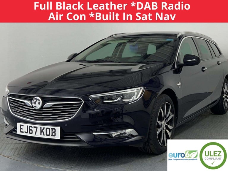 image for 2017 Vauxhall Insignia 2.0Turbo D Elite Nav Diesel Estate In Blue / Black Leather ESTATE Diesel M...