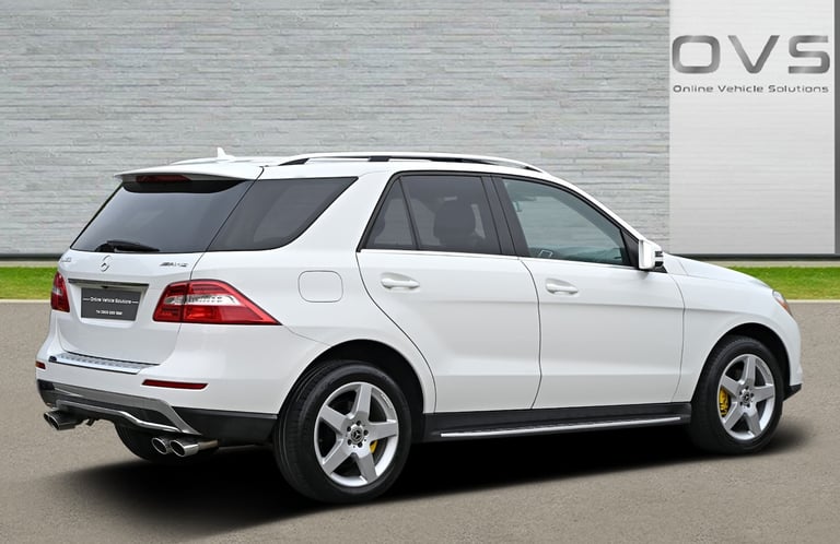 LEFT HAND DRIVE MERCEDES-BENZ ML350 SE LINE 3.5 V6 PETROL 2014 [63] WHITE LHD