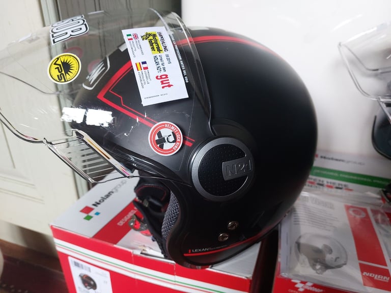 Nolan N21 with Visor Amarcord Helmets Large and Small