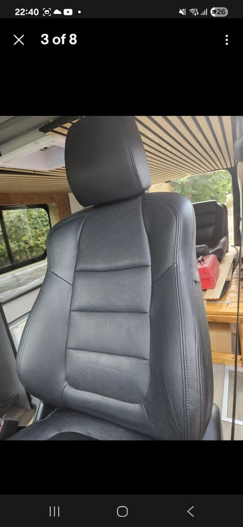 Mazda CX-5 driver and passenger seat