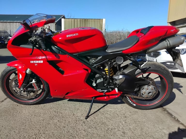 2011 61 DUCATI 1198 SPORT NEW MOT CLEAN HPI CLEAR CLASSIC SUPERBIKE