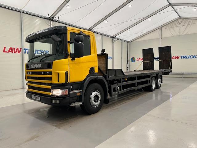 Scania 114 340 6x2 Rear Lift Day Cab Beavertail