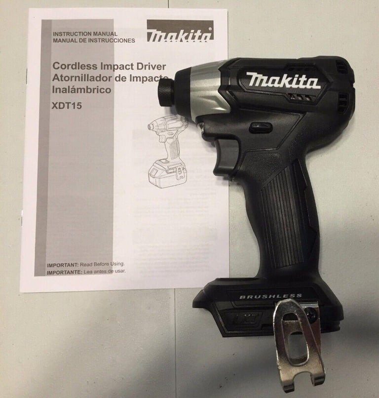 Makita XDT15ZB Sub-Compact Brushless 18V Impact Driver LXT Black 2020 