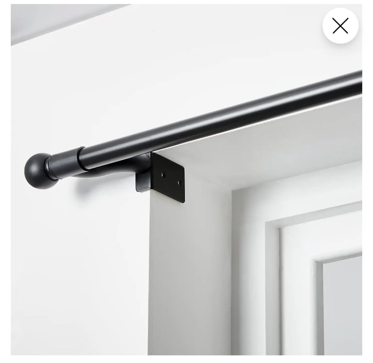 3x adjustable  curtain pole