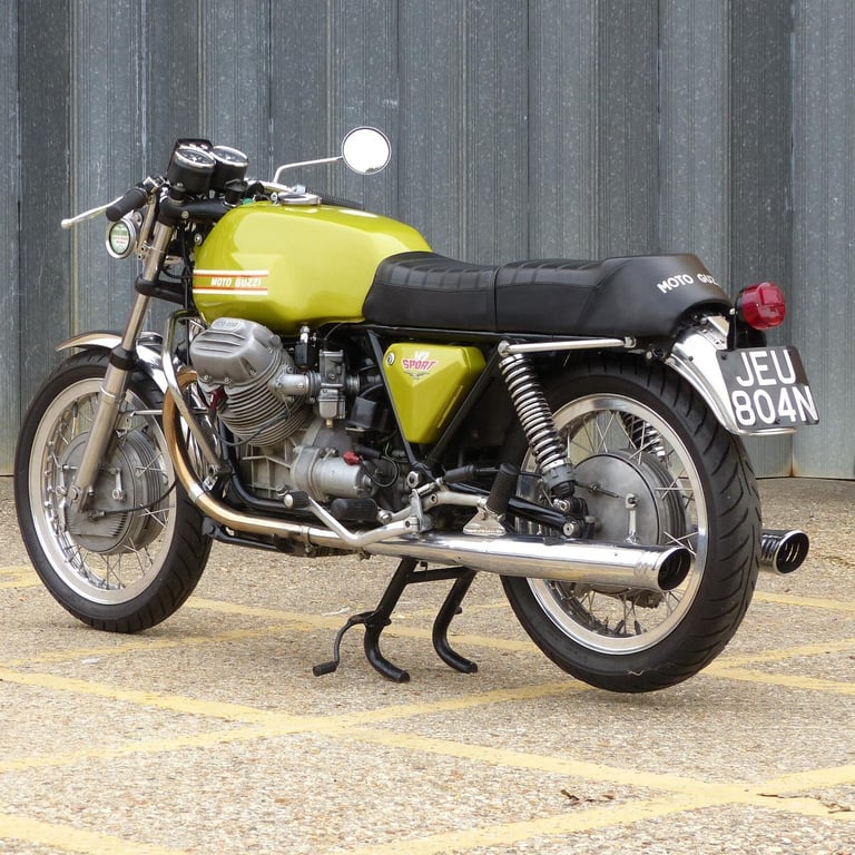 1974 MOTO GUZZI V7 SPORT – A Rare Gem in Impeccable Condition