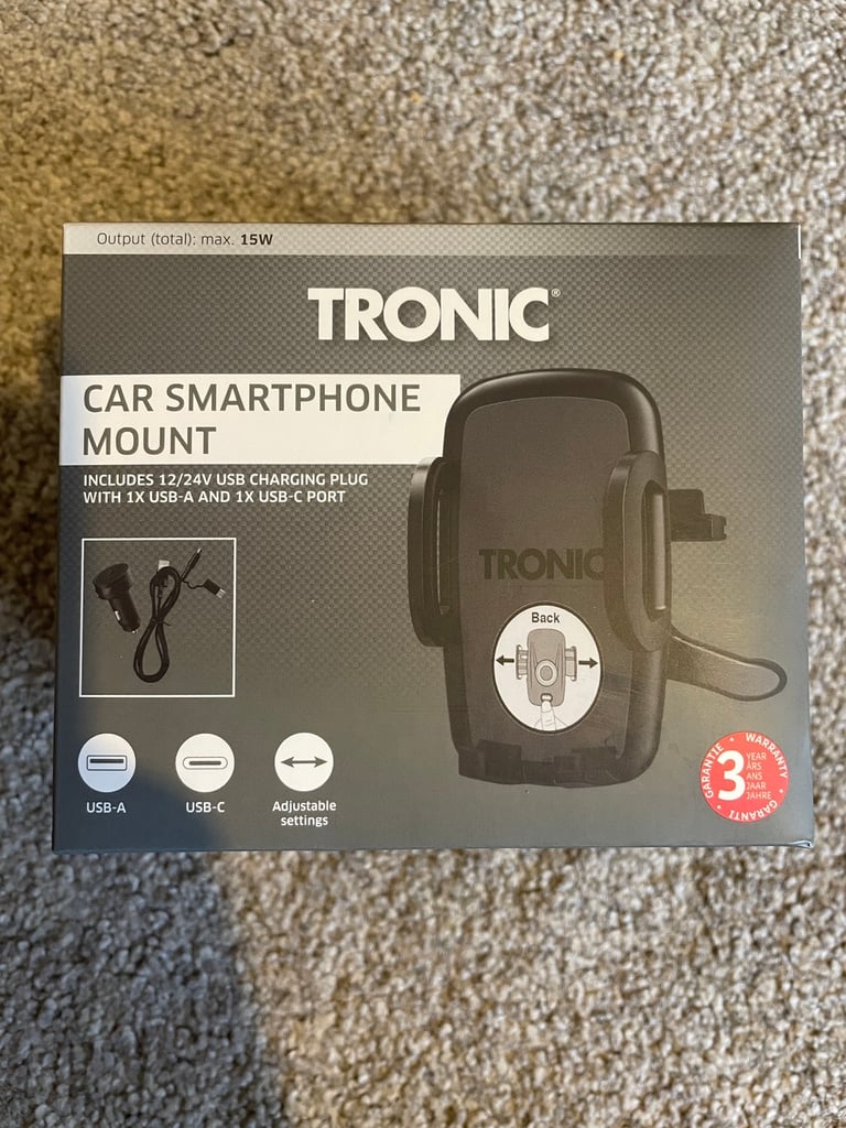 TRONIC Car Smartphone Holder brand new never used
