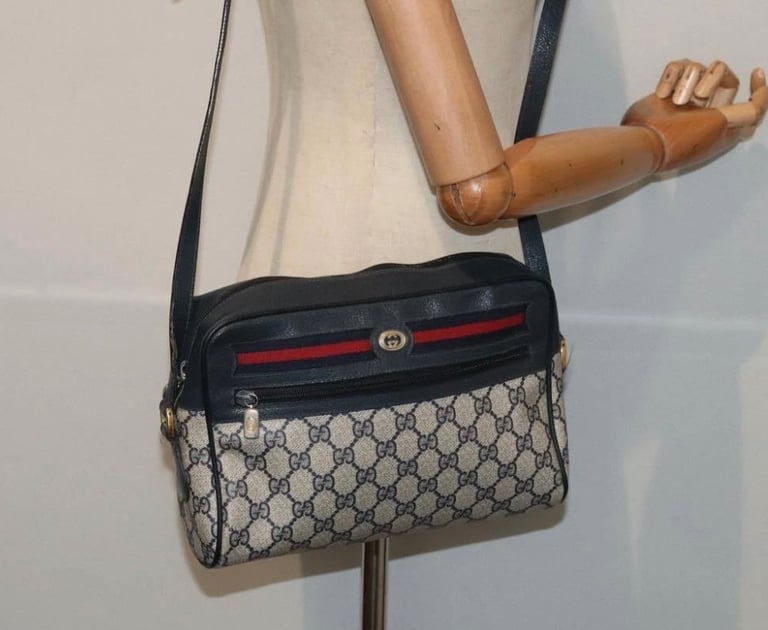 image for Vintage Gucci Supreme sherry shoulder bag 