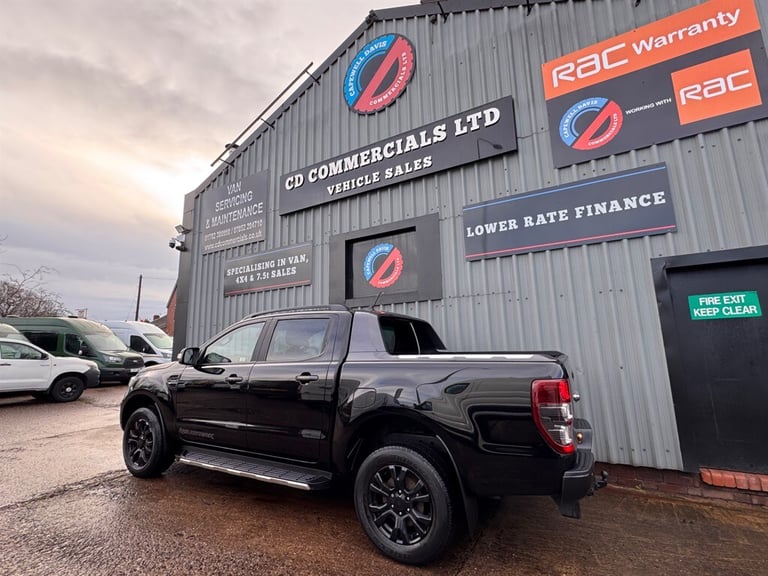 2021 Ford Ranger 2.0TDCI WILDTRAK 10 Speed Automatic Double Cab Pick Up Euro 6 NO VAT Pick Up Die...