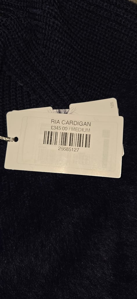 Patrizia Pepe “Ria” Cardigan – Navy Blue (BNWT, RRP £345)