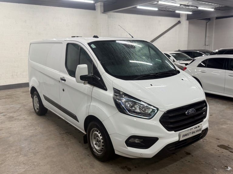2023 Ford Transit Custom 23 Reg 300 2.0 EcoBlue 130 Panel Van L1H1 No Vat salvage damaged repaira...