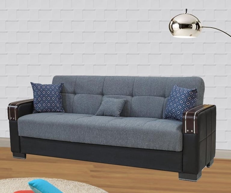 2 and 3 seater sofa beds New Malta sofa bed with Storage space saving Sofa  bed Free Delivery | in Bermondsey, London | Gumtree