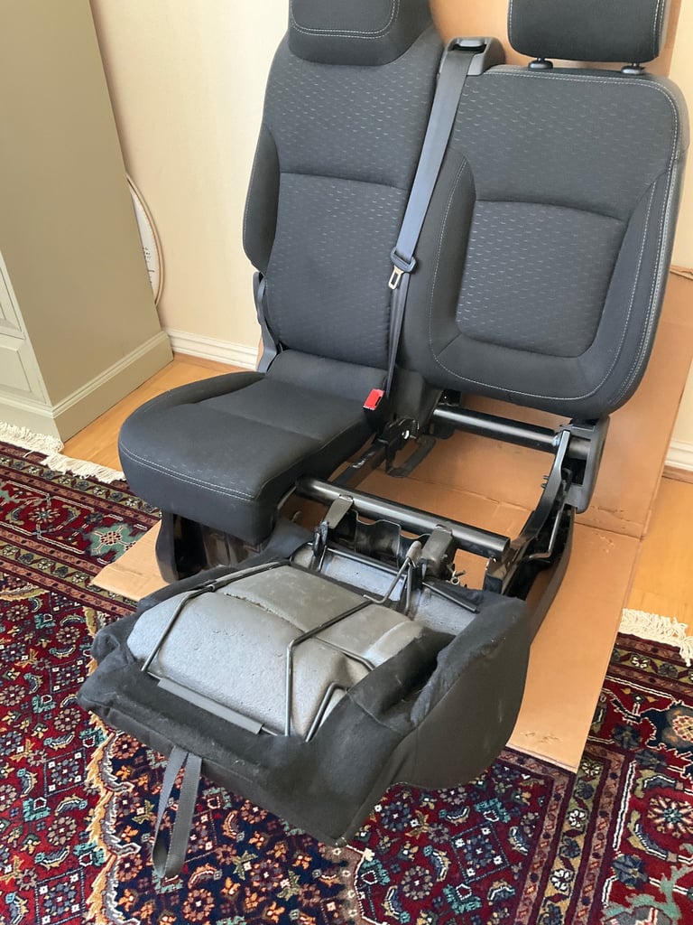 Double passenger seat for Traffic/Vivaro Mk 2 van 2014-2019 models