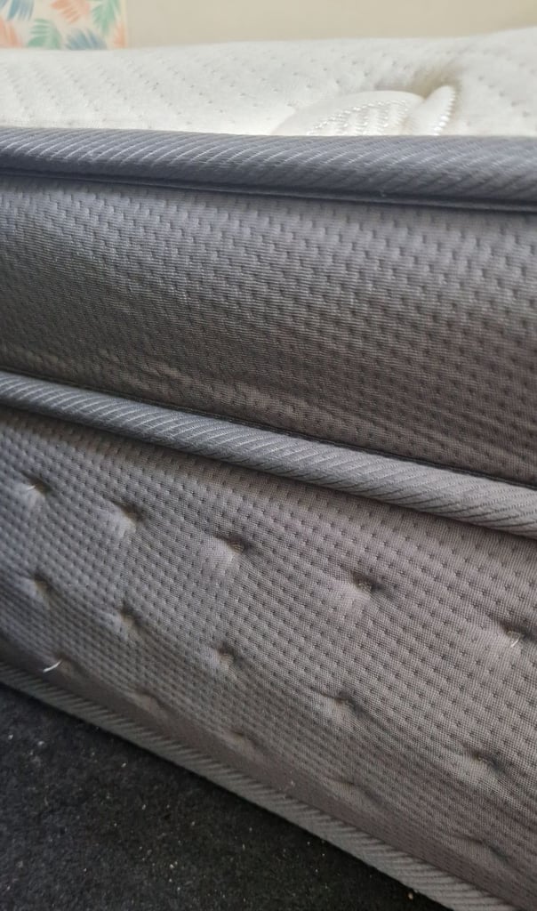 Double orthopedic mattress 