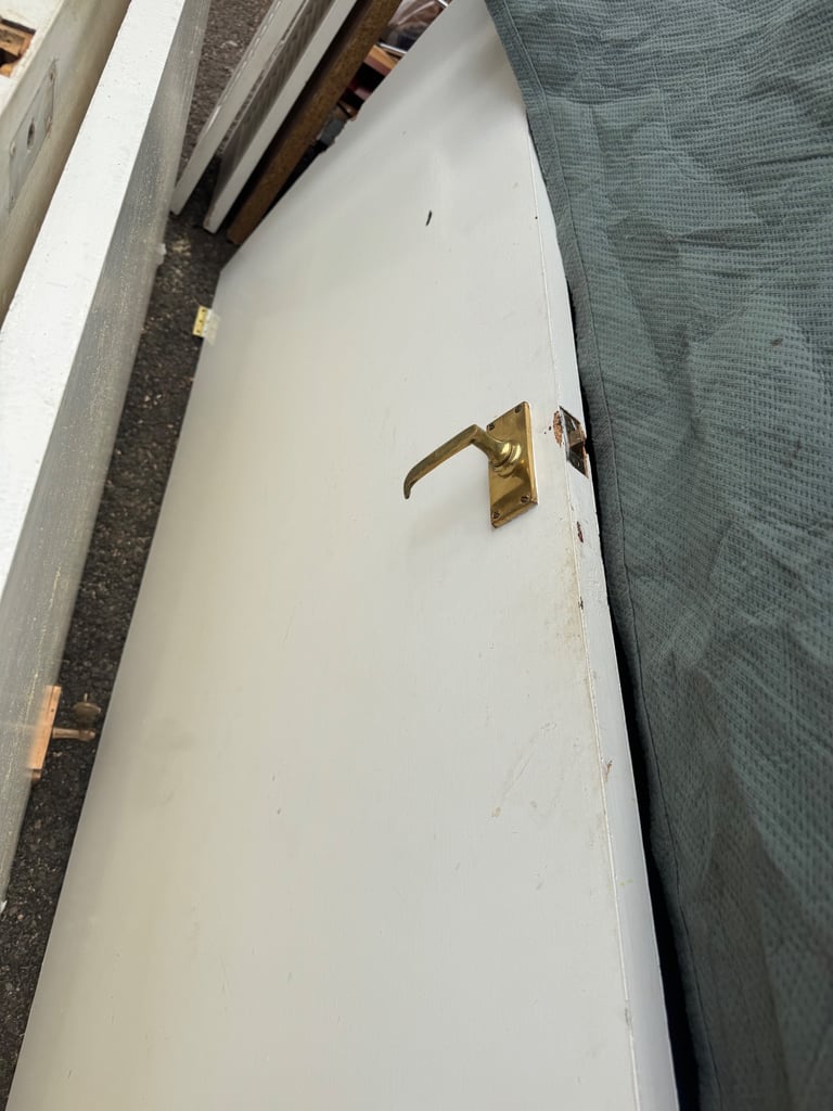image for Interior white doors with hinges
