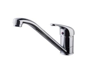 Corte Monobloc Kitchen sink mixer tap chrome