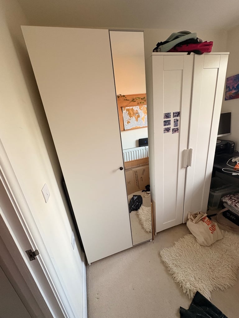 Ikea Wardrobe with mirror  