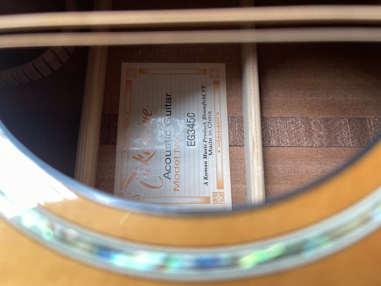 Takamine EG345C , 12 string electro acoustic