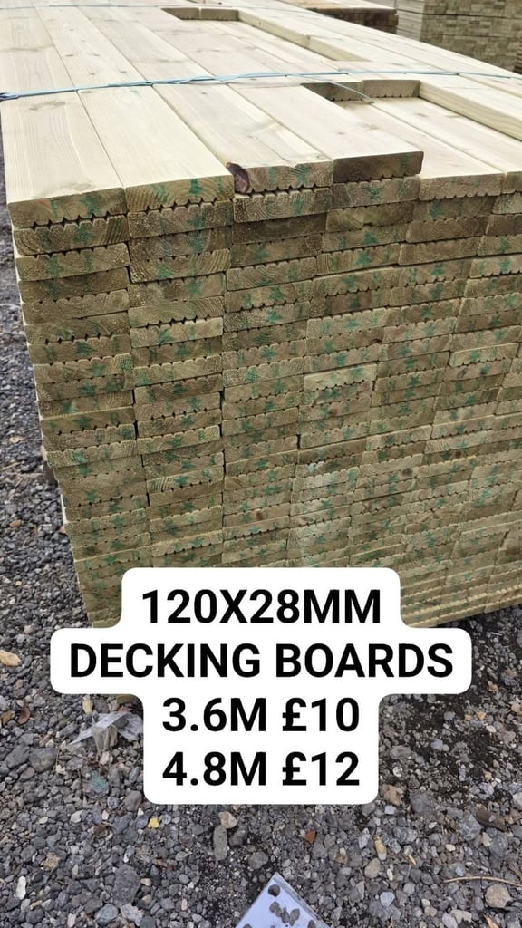TREATED TIMBER JOISTS & DECKING 
