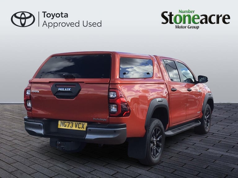 2024 Toyota Hilux 2.8 D-4D Invincible X Pickup Double Cab 4dr Diesel Auto 4WD Euro 6 (s/s) (2 PIC...