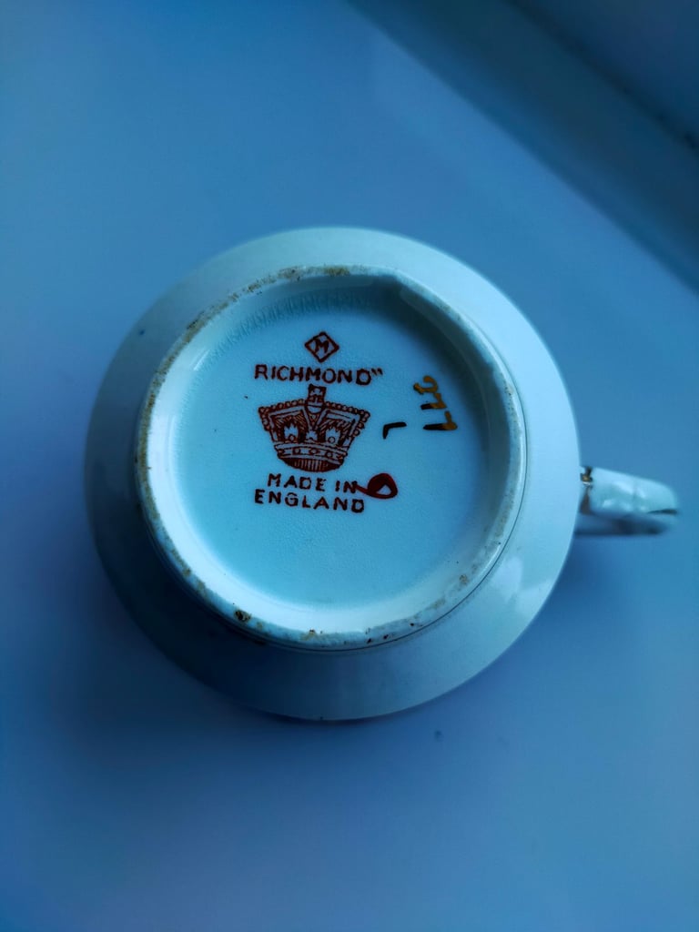 Richmond  Lime Bone China Tea Set Of 17  pieces
