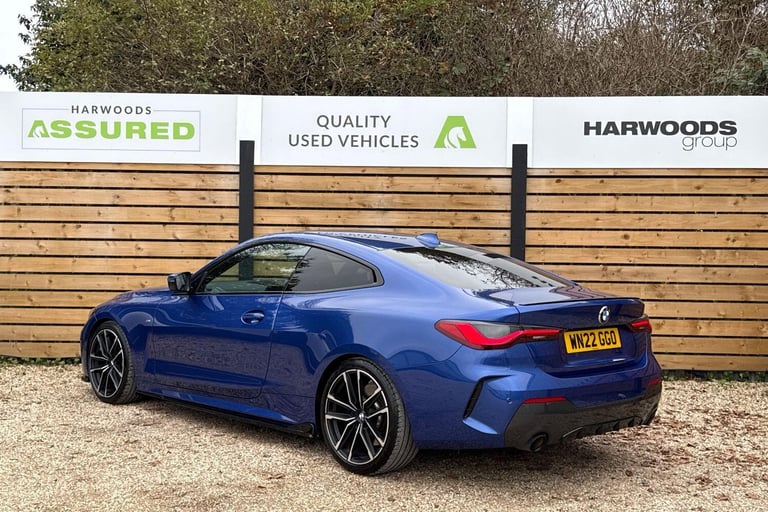 2022 BMW 4 Series 2.0 430i M Sport Coupe 2dr Petrol Auto Euro 6 (s/s) (245 ps) COUPE Petrol Autom...
