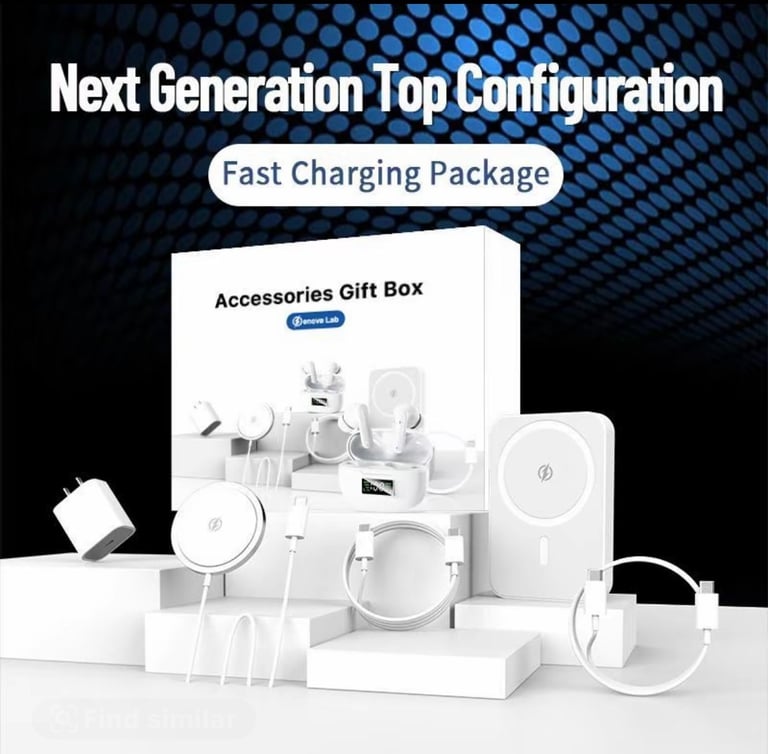 6 in one iPhone accessories featuring audio devices 