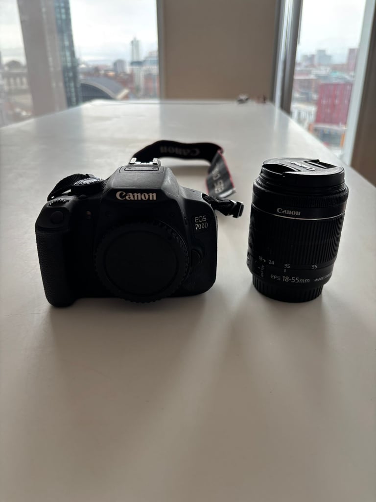 Cannon DSLR EOS 700D Camera + EFS 18-55mm Lens & Equipment - £225 O.B.O