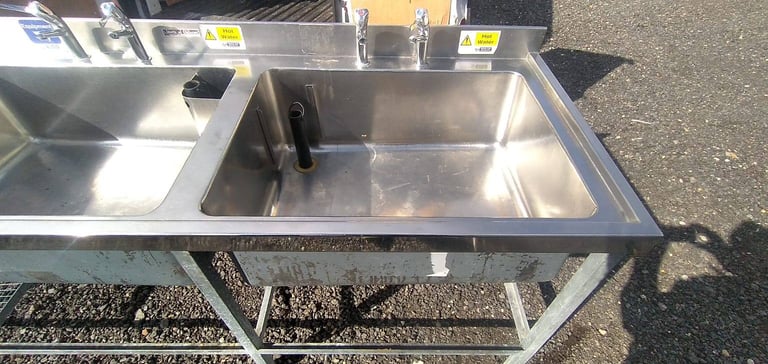 Catering equipment commercial stainless steel single sink restaurant kitchen trailer items 