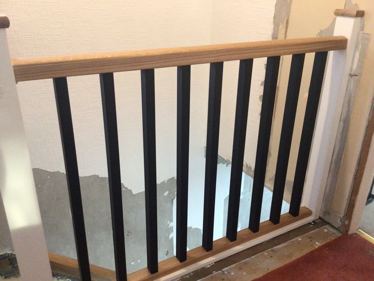 image for Staircase spindles Black steel