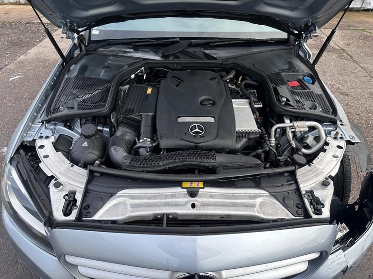 2018 67 REG MERCEDES C CLASS C200 2.0 PETROL DAMAGED REPAIRABLE SALVAGE