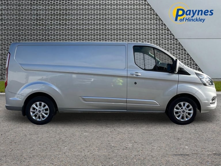 2020 Ford Transit Custom 300L2 Limited Van 2.0l 170ps 6 Speed in Moondust Silver